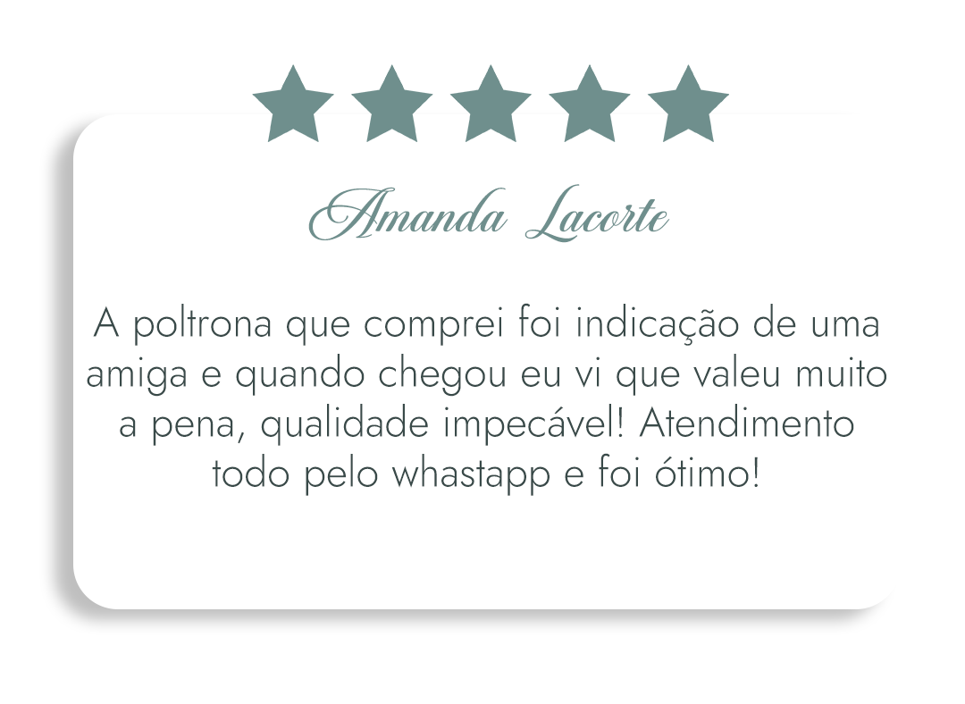 Cliente Amanda Lacorte